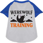 Werewolf in Training Pet Raglan Shirt