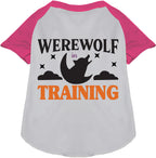 Werewolf in Training Pet Raglan Shirt