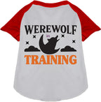 Werewolf in Training Pet Raglan Shirt