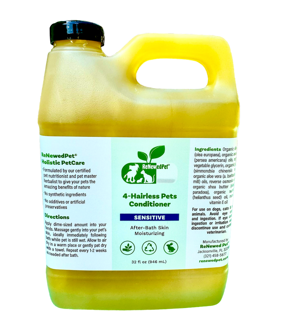 4-HAIRLESS PETS SENSITIVE CONDITIONER