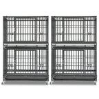 37" Stackable Heavy Duty Dog Crate 371D03