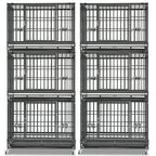 37" Stackable Heavy Duty Dog Crate 371D03