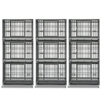 37" Stackable Heavy Duty Dog Crate 371D03