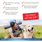 Adams Plus Flea and Tick Spot On for Small Dogs 5-14 lbs.