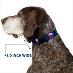 Plastic Clip Collar - Laser Eye Cats in Space