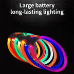 LED Dog Luminous Collar for Night Safety