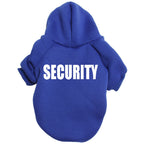 Solid Color Simple Warm Printed Pet Clothes