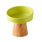 Cat Ceramic Bowl Puppy Dogs Food Water Dish Bowls Pet Elevated Canned Snacks Dining Plate Cats Small Dogs Feeding Supplies