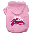 Pet, Dog & Cat Hoodie Screen Printed, "I'm A Princess"
