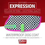Jeffers Expression 600D Waterproof Ripstop Dog Coat, 240 Gram