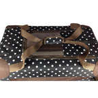 Pet Life ® '360° Vista View' Zippered Soft Folding Collapsible Durable Metal Framed Pet Dog Crate House Carrier