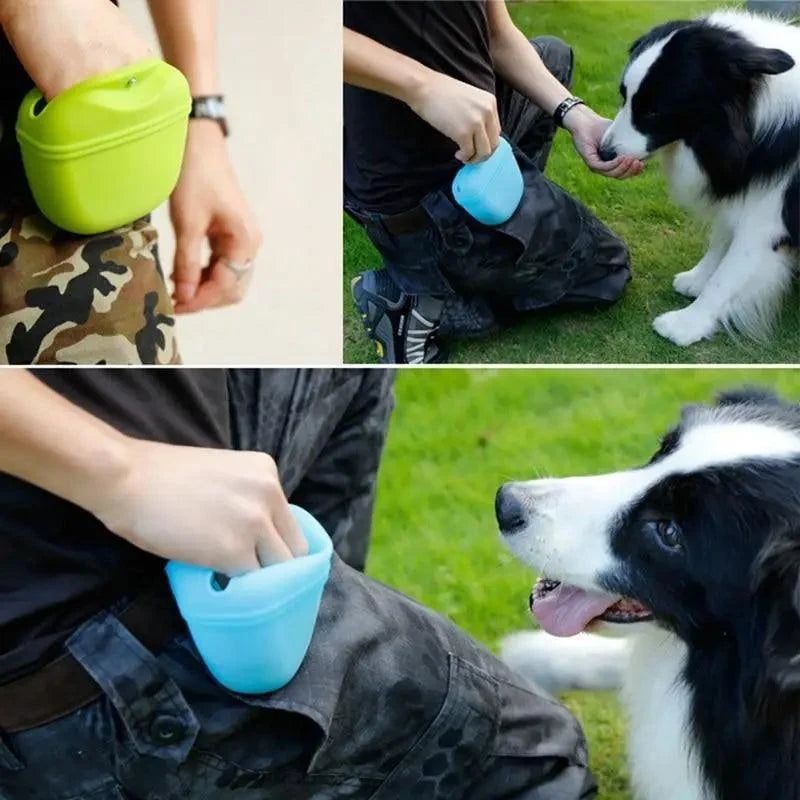Portable Dog Training Treat Pouch Substantial Clip Cool Outdoor Feed Storage Pouch Waist Bags For Pets